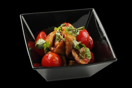 Салат Хрустящие баклажаны