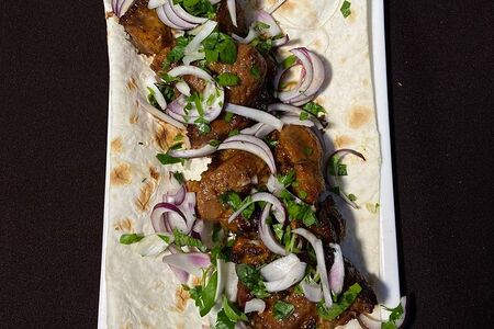 Шашлык из cвинoй шеи