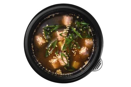 Суп Мисо с лососем