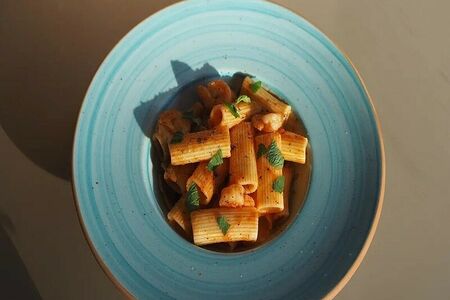 Паста с креветками