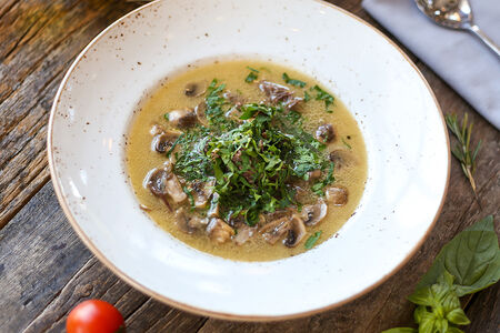 Суп грибной