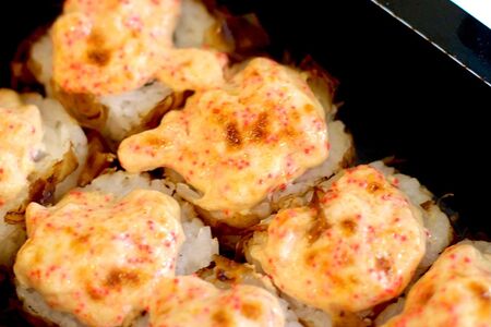 Запечённый ролл бонито