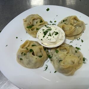 Манты с говядиной