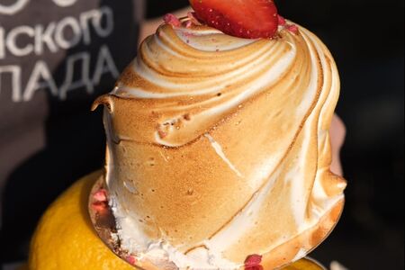 Лимонный десерт