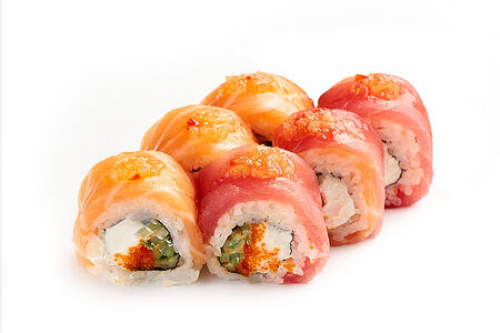 Ролл Карнавал в соусе Чили-ананас