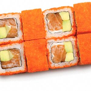 Ролл Калифорния с лососем