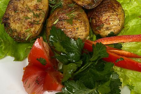 Картофель на углях