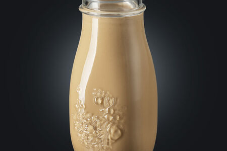 Милкшейк Латте Айс с арахисовой пастой