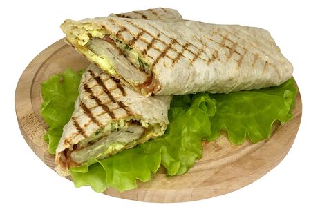 Люля-кебаб из говядины в лаваше