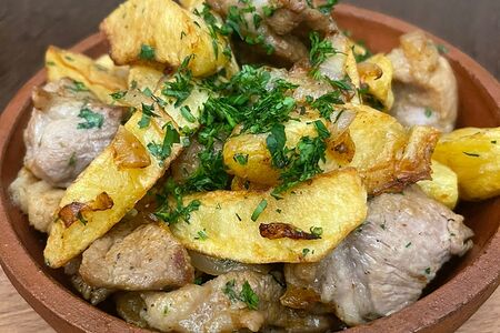 Жаркое со свининой