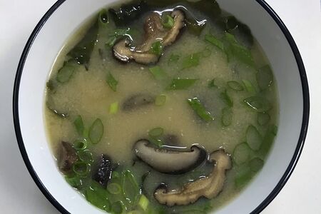 Мисо суп с грибами