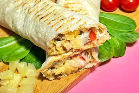 Гавайская шаурма большая