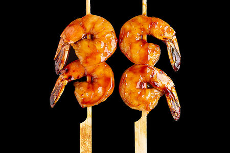 Шашлычок из креветки