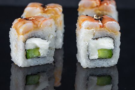 Филадельфия с креветкой