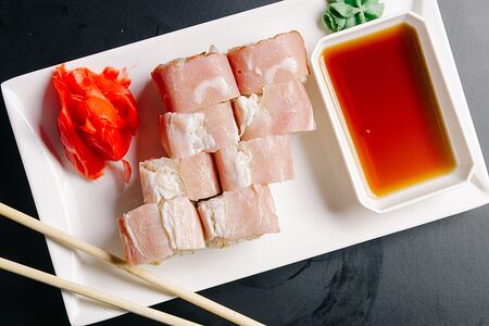 Чикен бекон ролл