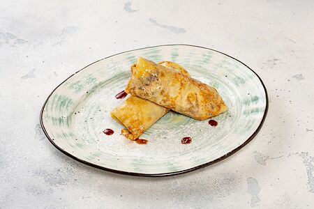 Блинчики с вишней