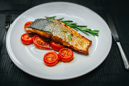 Сибас запеченный