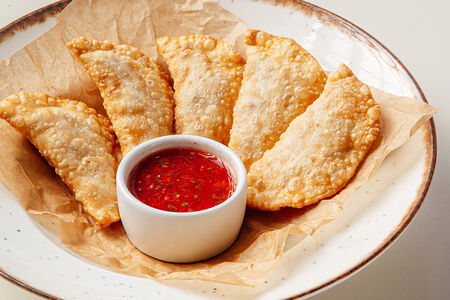 Мини-чебуреки с мясом