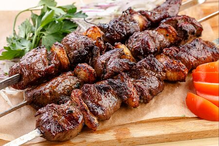 Шашлык из cвинoй вырезки