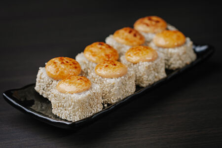 Запеченный ролл Яки Эби 8шт. (острый)