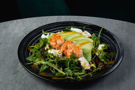 С креветками