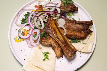 Шашлык из cвиных ребрышек