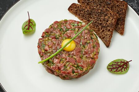 Тартар из мраморной говядины