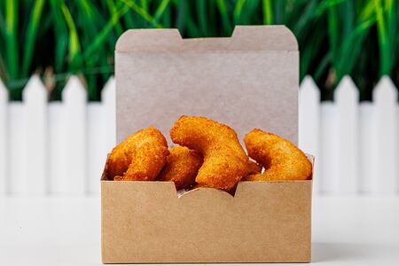 Креветки темпура