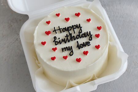 Бенто-торт С днем рождения, моя любовь