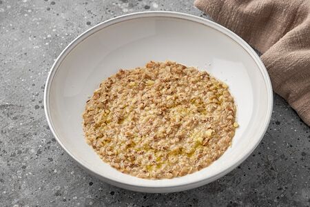 Гречотто с белыми грибами