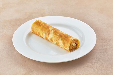 Блин с грибами