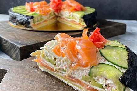 Мясной торт Филадельфия S