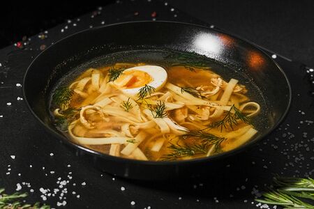 Лапша с курицей