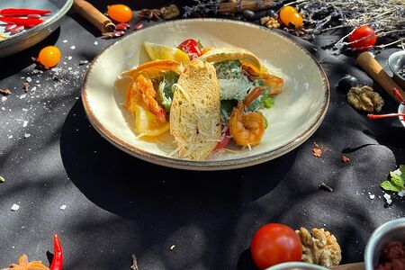 Цезаридзе с креветкой