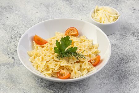 Макароны с сыром