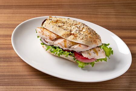 Лепёшка с куриной грудкой