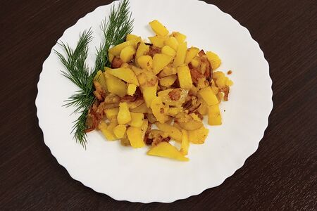Картофель жареный 