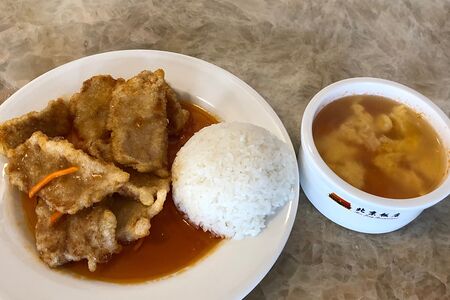 Свинина в кисло-сладком соусе