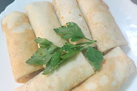 Блинчики с печенью