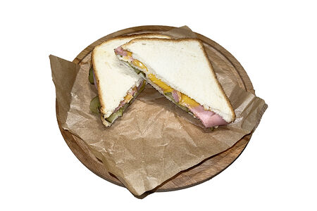 Тост с ветчиной и сыром