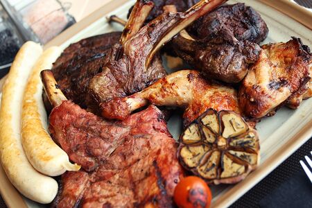 Большой гриль на компанию