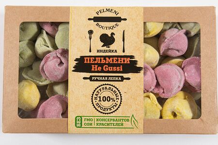 Замороженные пельмени с индейкой