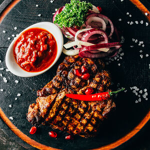 Свиная шея - гриль