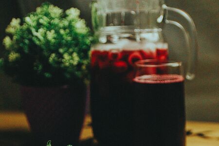 Морс смородиновый домашний