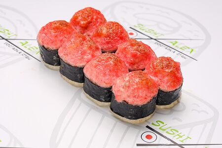 Запеченный ролл с курицей