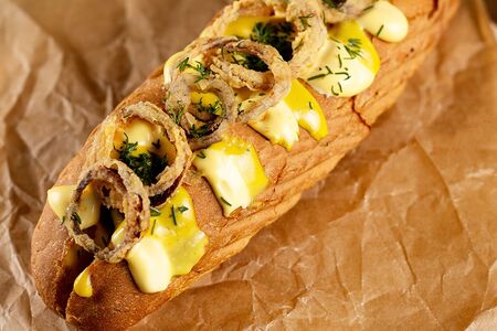 Хот-дог Сырный