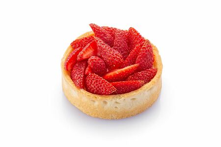 Тарталетка с клубникой