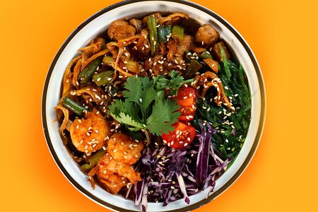 Поке с морепродуктами