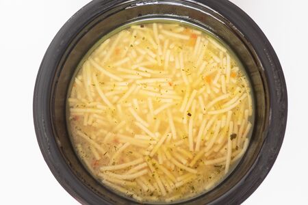 Суп-лапша домашняя с курицей