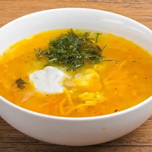 Суп куриный с лапшой